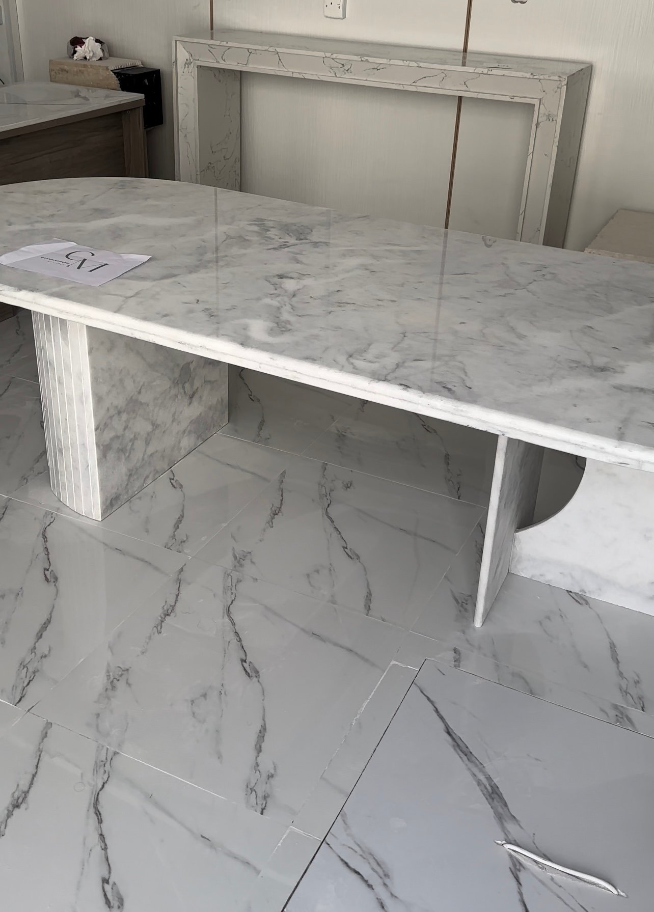 طاوله طعام رخام طبيعي