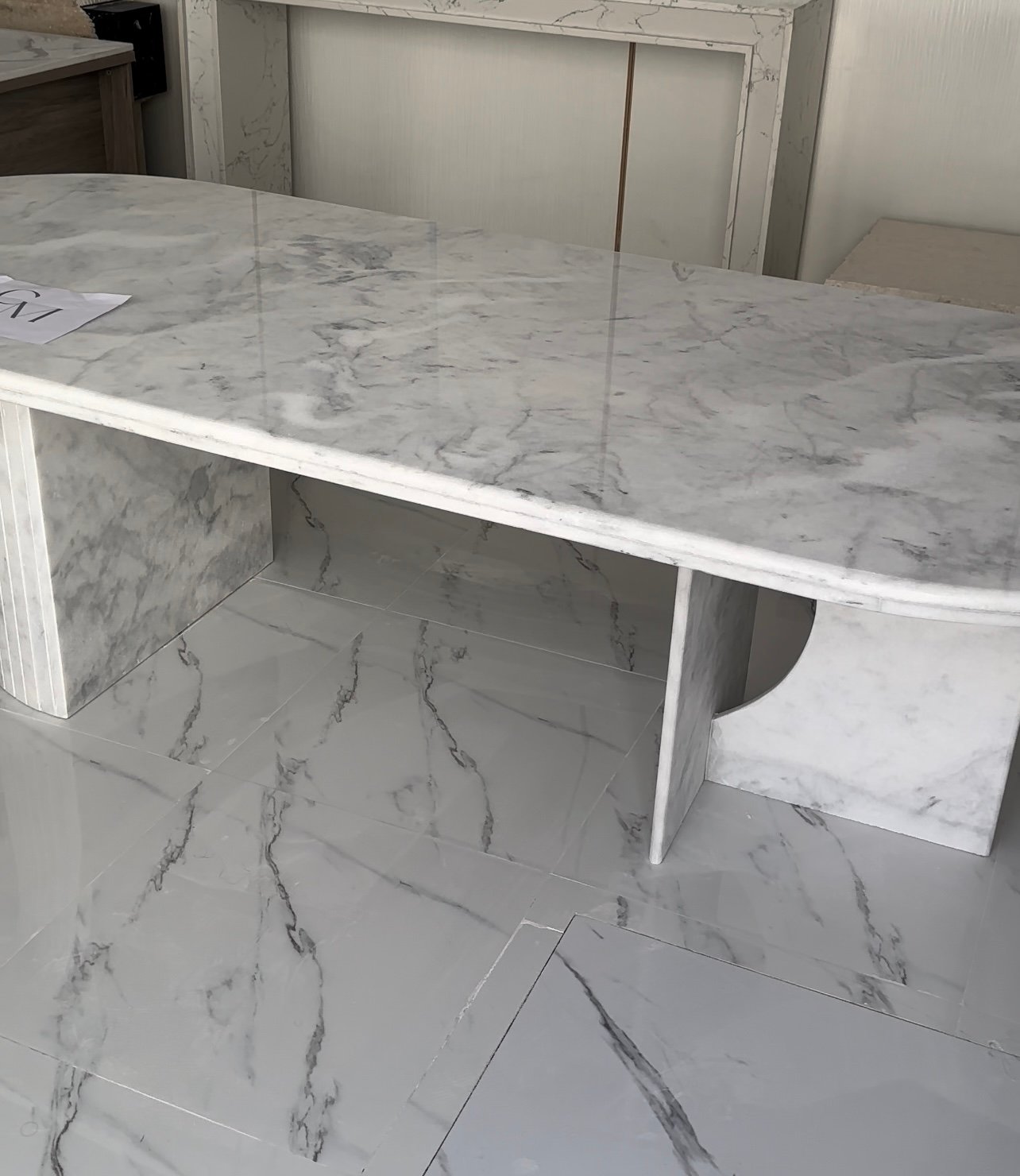 طاوله طعام رخام طبيعي