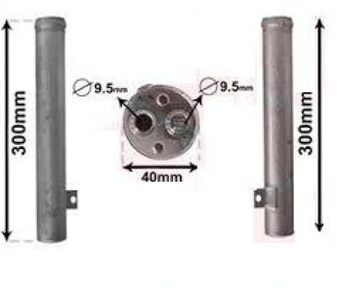 RECEIVER DRIER HYUNDAI 100 TRUCK PORTER NO 12208K صفاية فريون هونداي