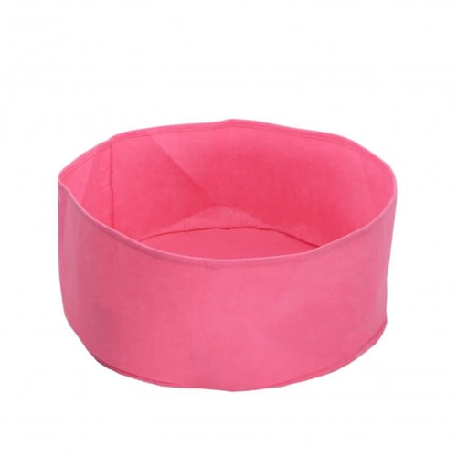 حوض قماشي - وردي