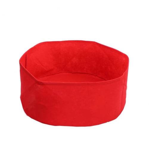 حوض قماشي - أحمر