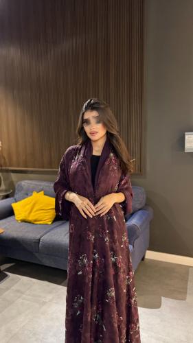 عبايه ورود ليلكي