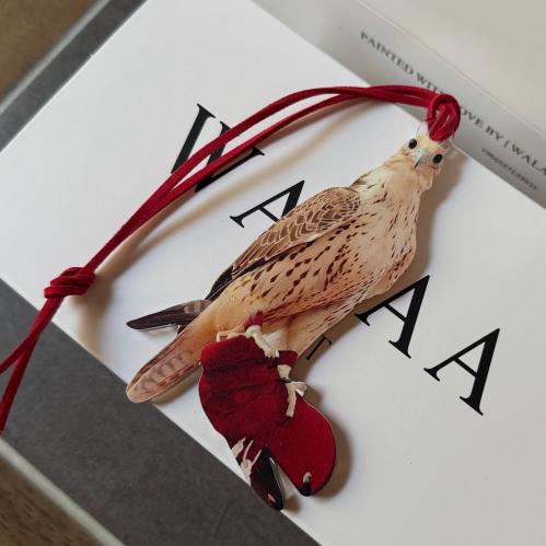 تعليقة الطير - دس احمر