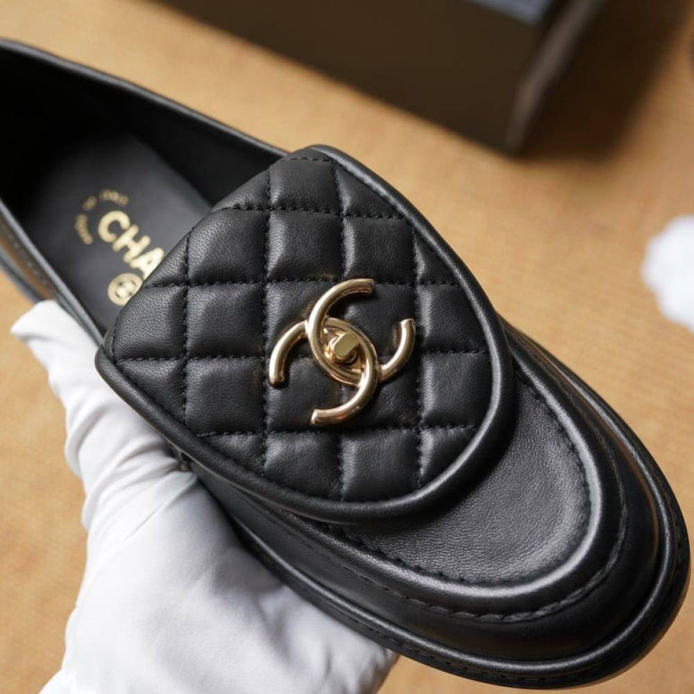 chanel loafers
