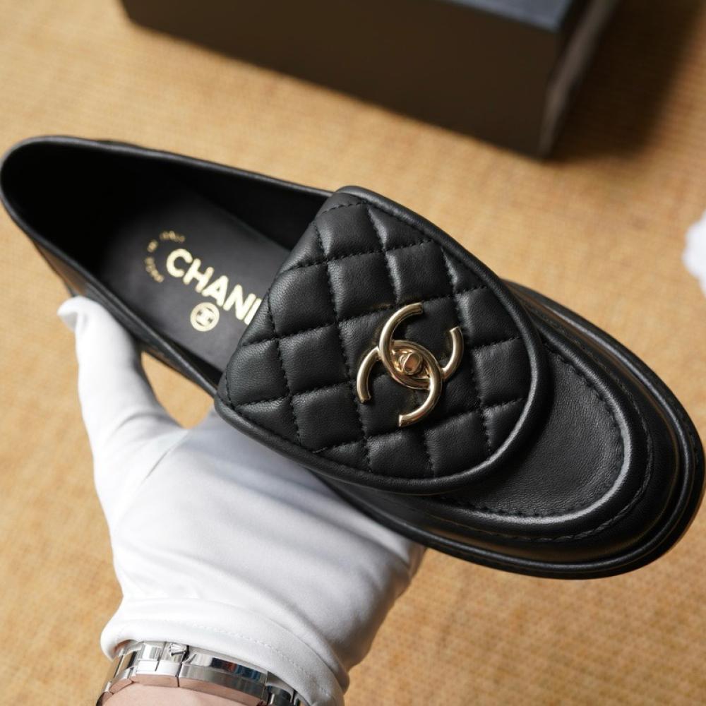 chanel loafers