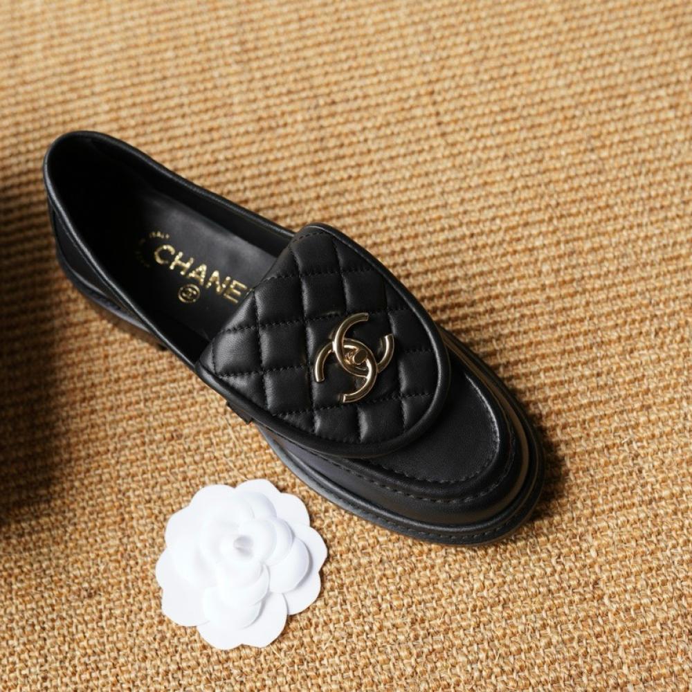 chanel loafers