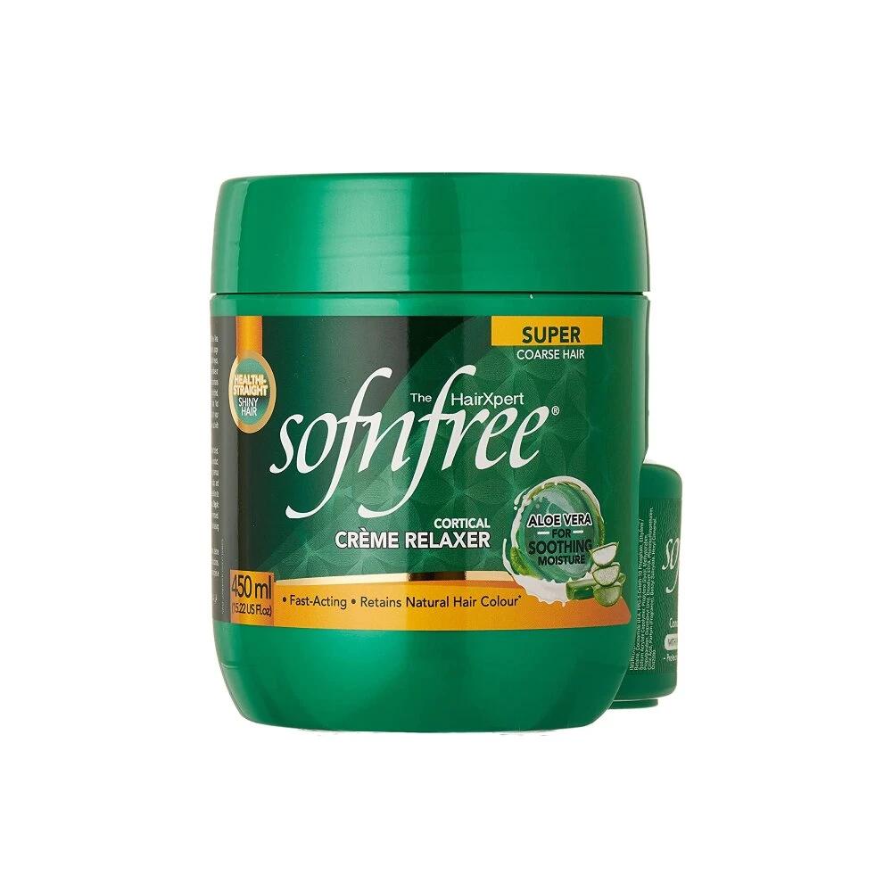 Sofn Free Professional Hair Straightening and Smoothing Cream for Coarse Hair 450 ml