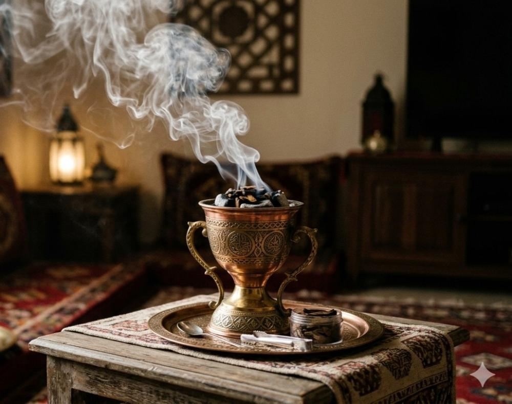 ثقافة الدخان الأزرق: لماذا يرتبط البخور بمهابة المجالس السعودية؟"