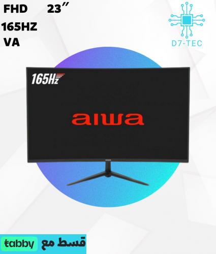 Aiwa Gaming Monitor 23″ MD240K-V FHD 165Hz Curved
