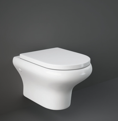 كرسي معلق اماراتي COMPACT CO27AWHA RAK أبيض دائري