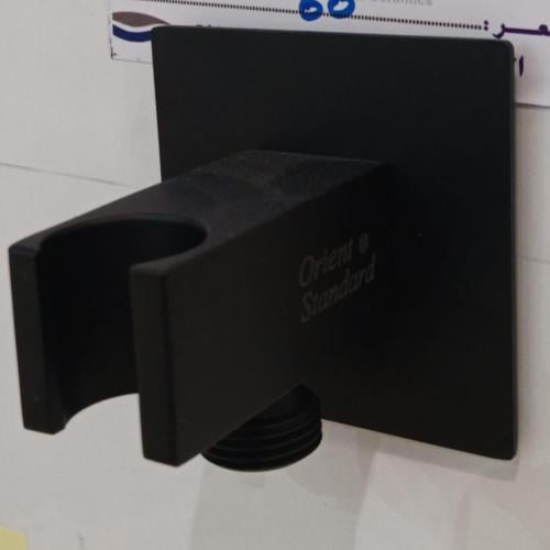 كوع دش مخفي OS856 صيني اسود مطفي مربع مع قاعدة