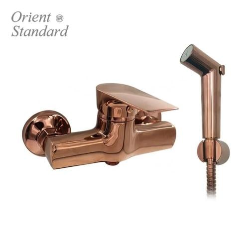 خلاط شطاف 1-1433 صيني ORIENT STANDARD روز جولد مع شطاف ورداد