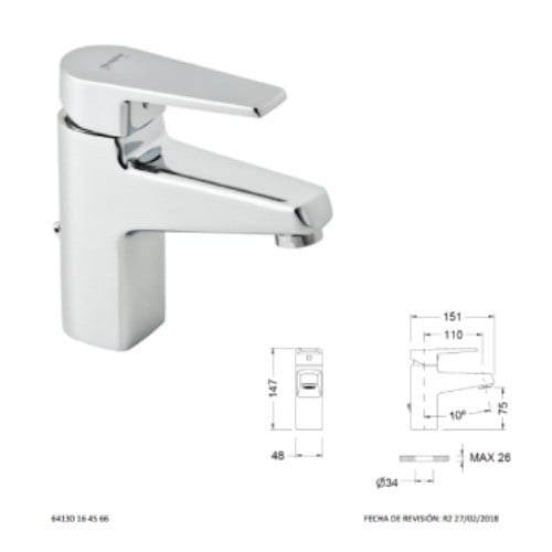 خلاط مغسلة GENEBER اتوماتيك