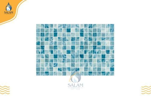 بلاط أسباني موزاييك للمسابح 2.5* 2.5 Baleen ( عينه...