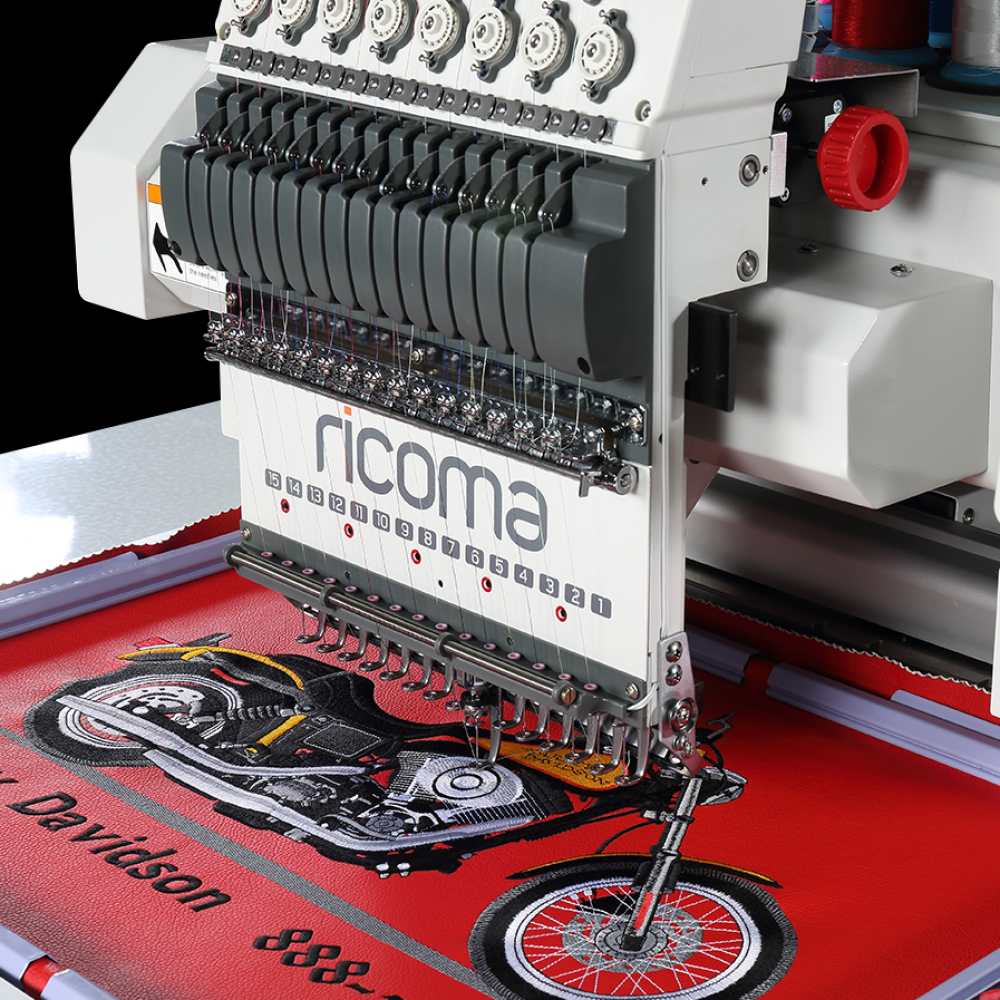 Ricoma MT-1501 Single Head embroidery machine - Yazirwan Sewing