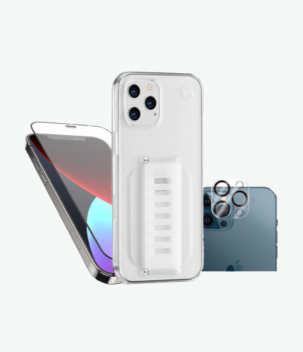 حمايه ايفون- شفاف-لقافة
