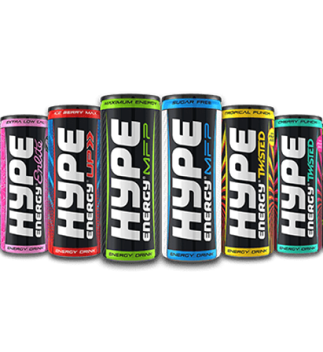 مشروب هايب بعدة نكهات 330مل