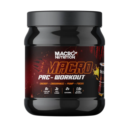 مايكرو منتج طاقة بنكهة ريد بول - Macro Pre-workout