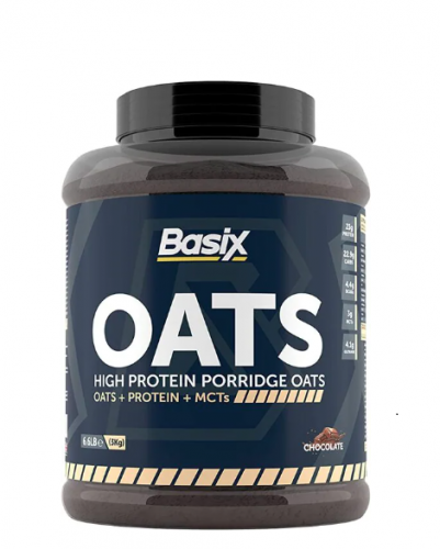 basix oats / بيسيكس شوفان مع بروتين بطعم الشوكولاته 5 باوند