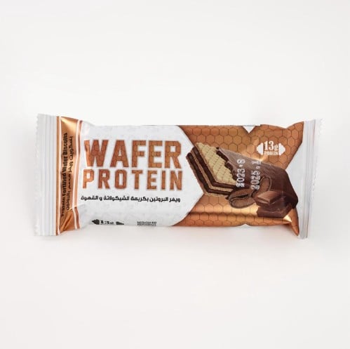 وين لاب / ويفر بروتين شوكولاتة مع قهوة