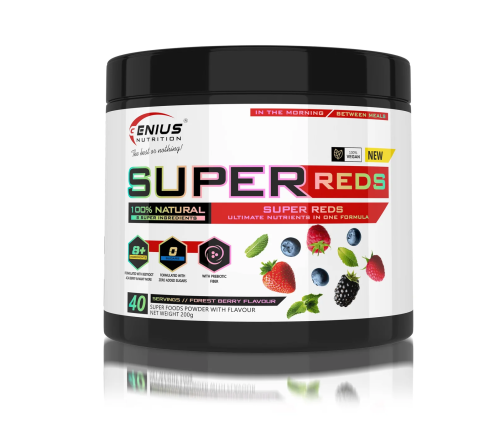 جينيس سوبر ريد / نكهة التوت المشكل 40 حصه