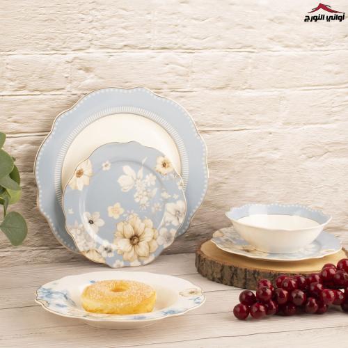 طقم عشاء كاميليا 24 قطعة