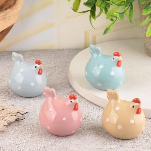 طقم مجسم دجاج (4 قطع)