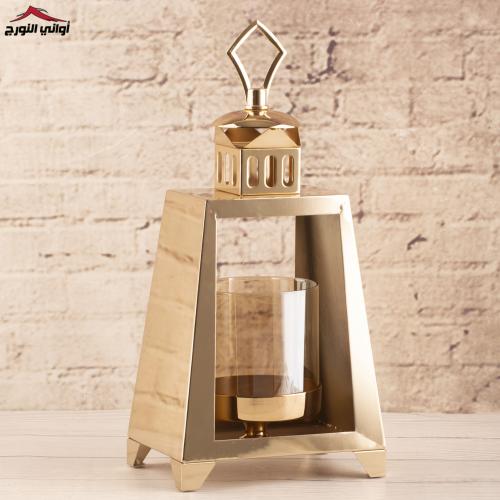 فانوس ريتاج ذهبي