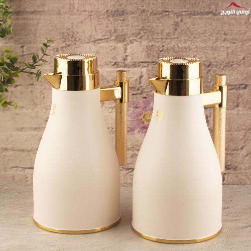 طقم ترامس اجوان لؤلؤي مذهب مطفي