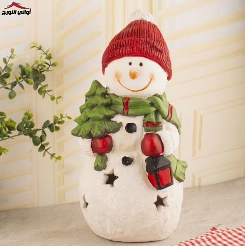 مجسم رجل الثلج