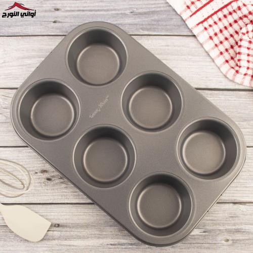 قالب كوب كيك 6 خانات