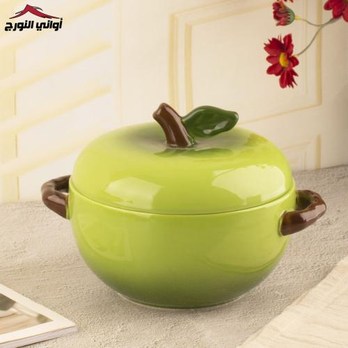 بادية بغطاء شكل تفاح