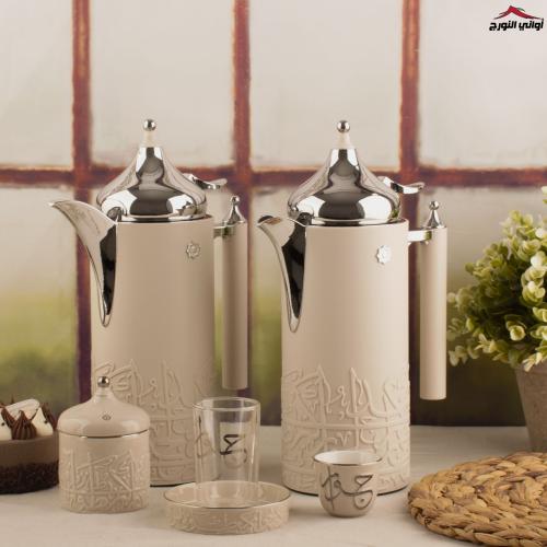 طقم ترامس جوار بيج فضي