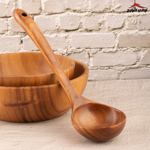 مغرفة طبخ خشب اليسكا