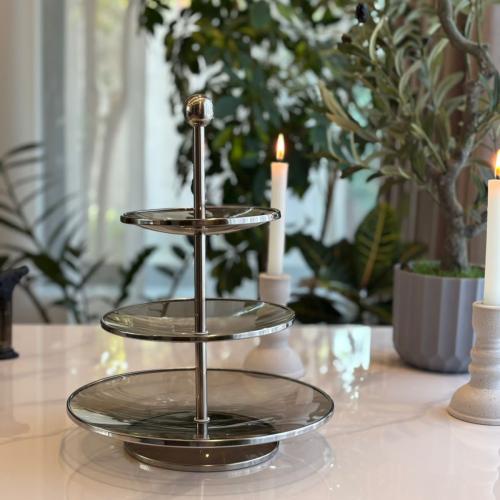 حامل تقديم للحلا والضيافة 3 أدوار