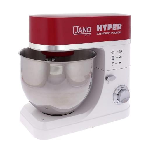 عجانة جانو هايبر 7 لتر أبيض و أحمر