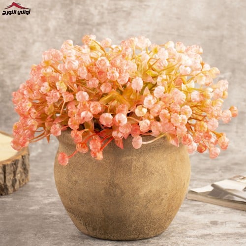 فازة زهور برتقالي