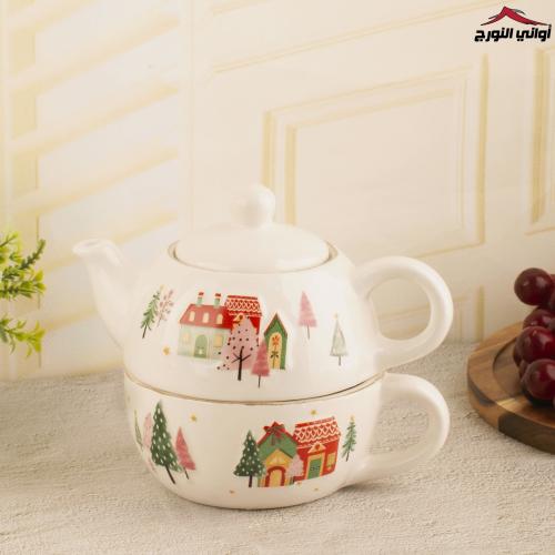 طقم ابريق وكوب تشكيلة فصل الشتاء