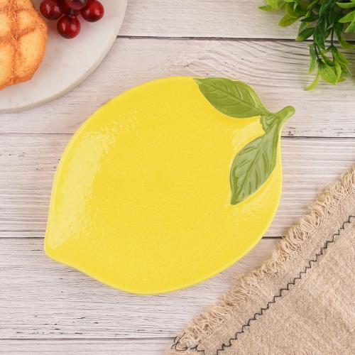 صحن شكل ليمون