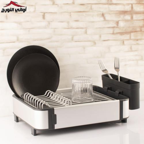 سلة صحون المنيوم دور سلفر مطفي