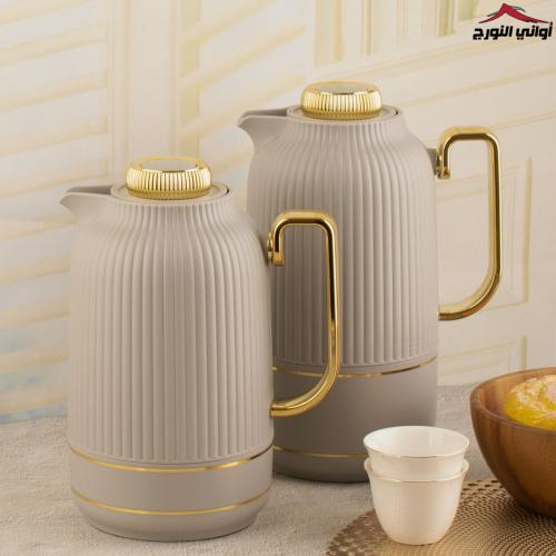 طقم ترامس سهام رمادي