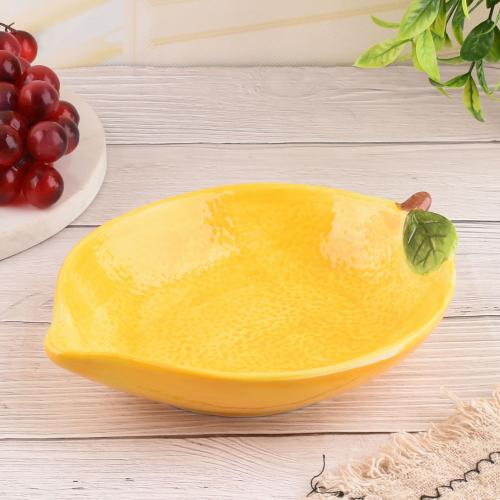 صحن شكل ليمون