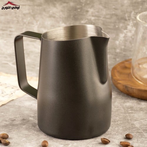 ابريق حليب (بيتشر) ستانلس استيل اسود