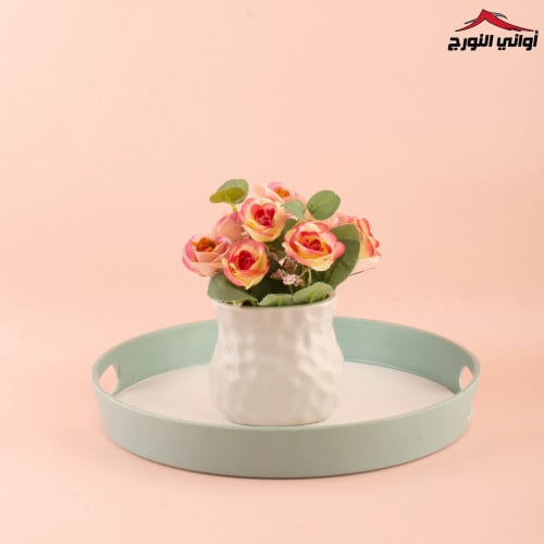 صينية للتقديم شكل دائري تيفاني