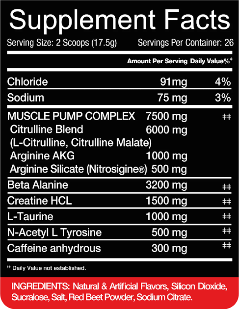 RED REX - Stomp Pre Workout - 468gm - 52 serving-ريد ريكس ستومب - مؤسسة  حياة أجمل للمنتجات الصحية