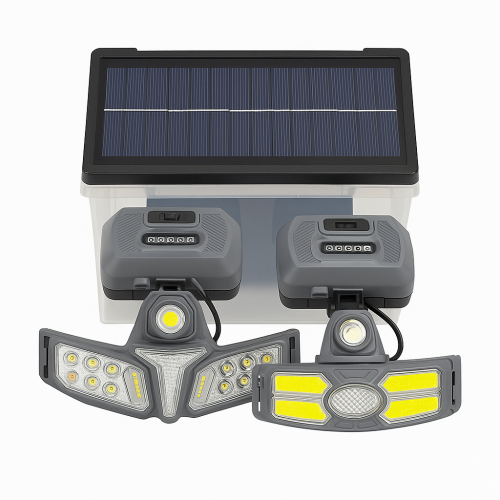 كشاف رأس يعمل بالطاقة الشمسية