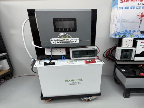 محطة طاقة شمسية بقدرة 6000 واط