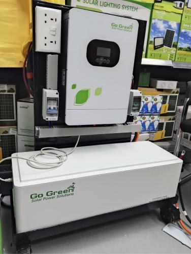 محطة طاقة شمسية 4000 واط – نظام متكامل