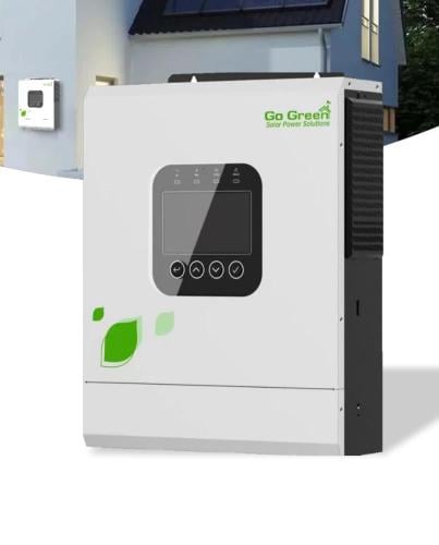 محول ومنظم هايبرد (Go Green) بقدرة (4KW) - نظام (2...