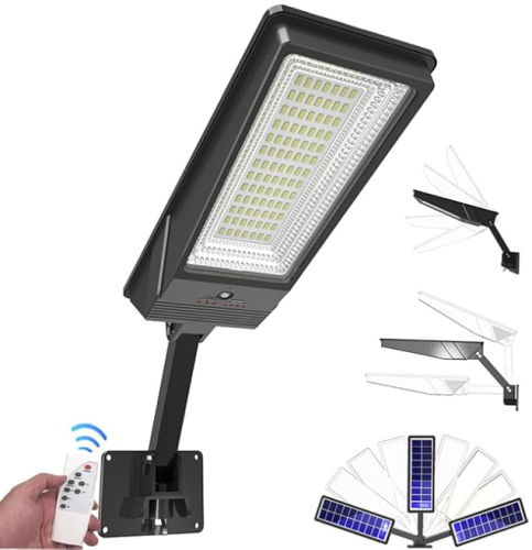 كشاف حائط جداري بالطاقة الشمسية - للحدائق والأسوار والممرات (اصفر)